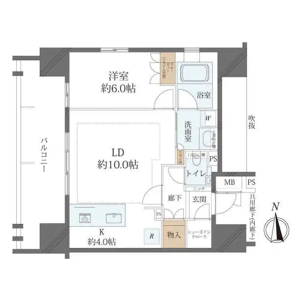 ローレルアイ葵レジデンス 間取図