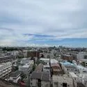 エクレール武蔵小杉 リビングダイニング東側出窓からの眺望