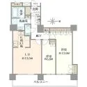 コスモポリス品川 間取図