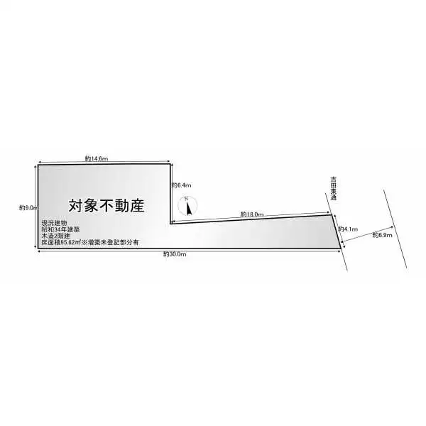 京都市左京区聖護院東町 間取図