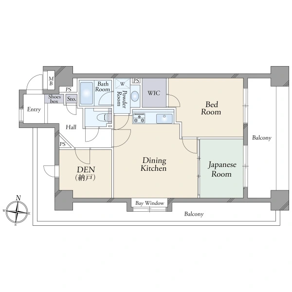 アクス御殿山 間取図