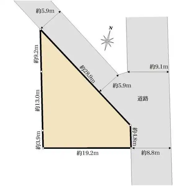 船橋市前貝塚町 間取図