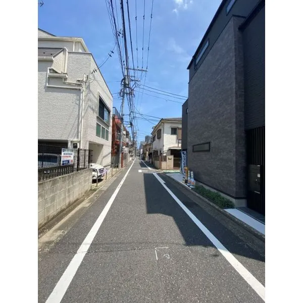 品川区東中延1丁目 前面道路