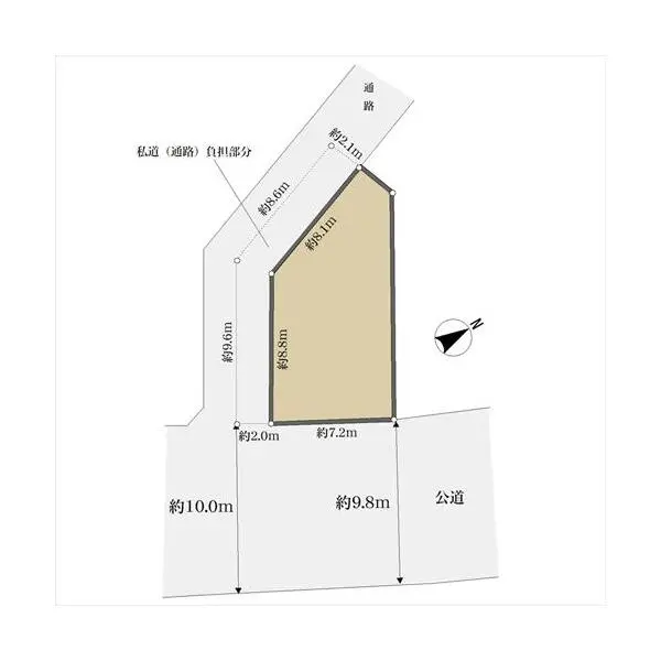 三鷹市中原１丁目 間取図