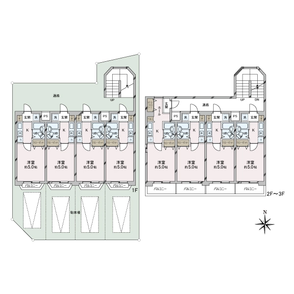 セリバテール呼続 間取図