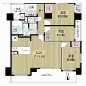 エスリード西京極 間取図