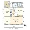 ライオンズマンション北馬込 間取図