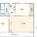 富士蔵コーポ 間取図