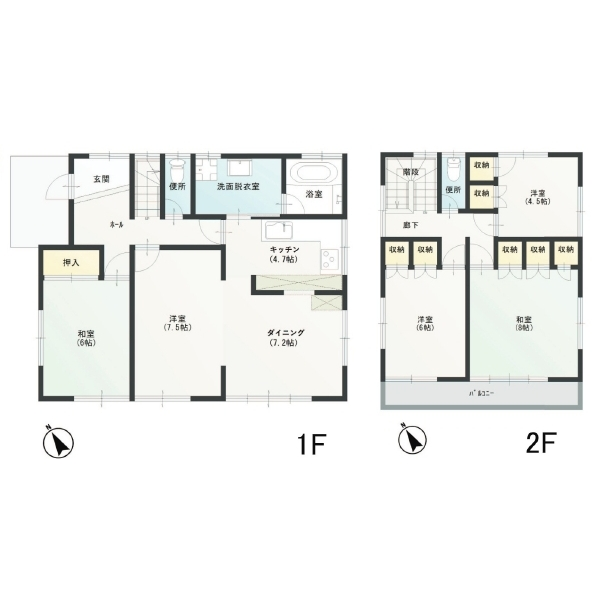 鎌倉市大船６丁目 間取図