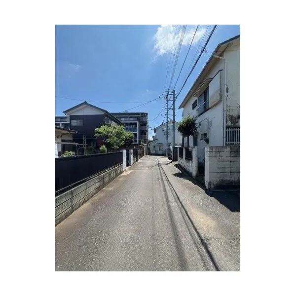 調布市小島町3丁目 前面道路
