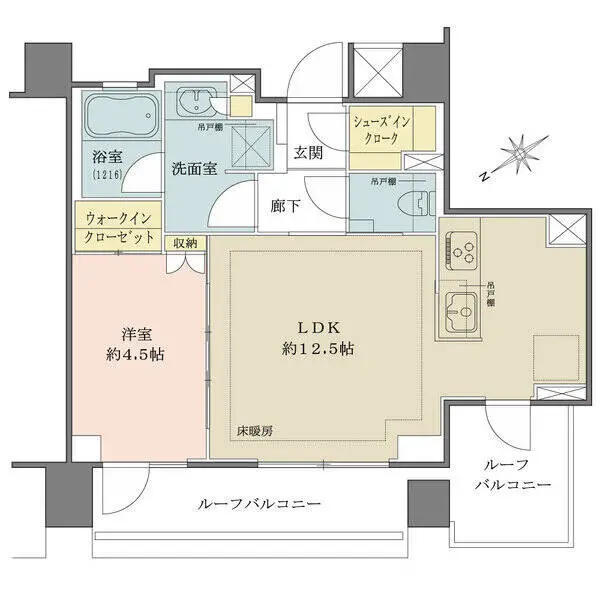 クレヴィア西荻窪 間取図
