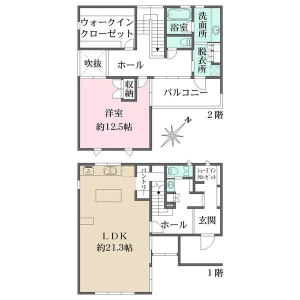 千葉市美浜区高浜６丁目 間取図