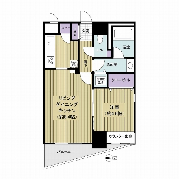 ウィン南千住エクシオン 間取図