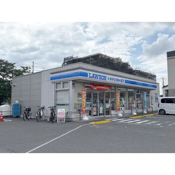 川口市南鳩ヶ谷4丁目 ローソン・スリーエフ 川口朝日四丁目店(コンビニ)まで約300m(徒歩4分)