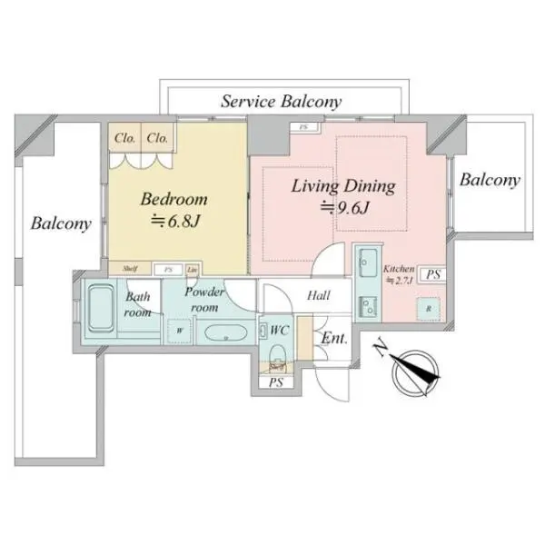 アトラスヒルズ文京白山 間取図