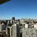 小石川パークタワー リビングダイニングからの眺望