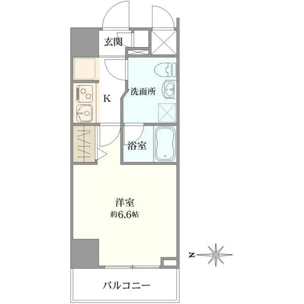 メインステージ高輪 間取図