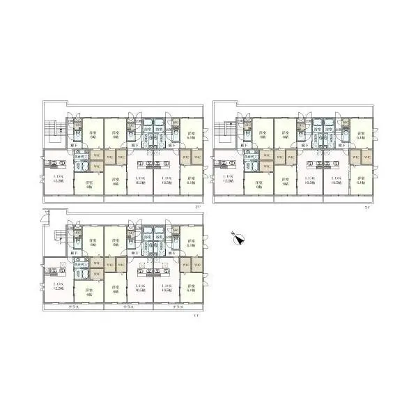 横浜市港南区日野５丁目 間取図