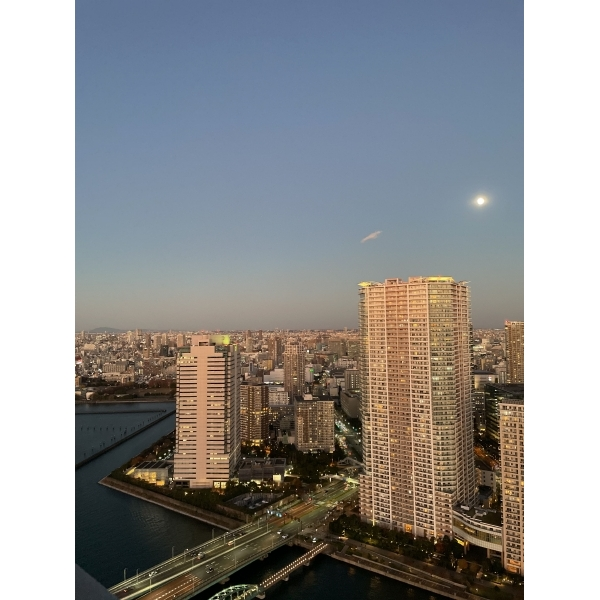 パークタワー晴海 バルコニーからの眺望