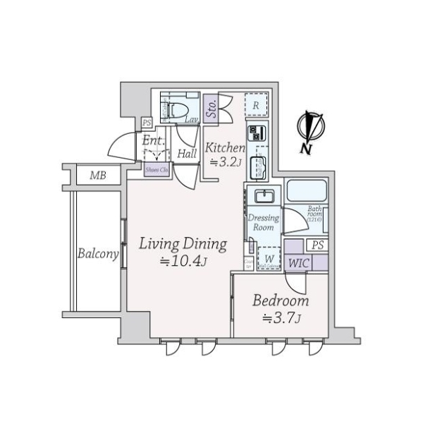 アトラス品川中延 間取図