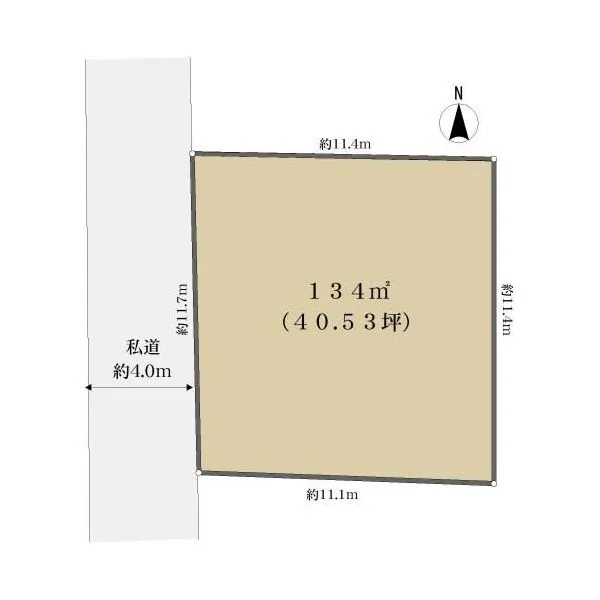 柏市あかね町 間取図