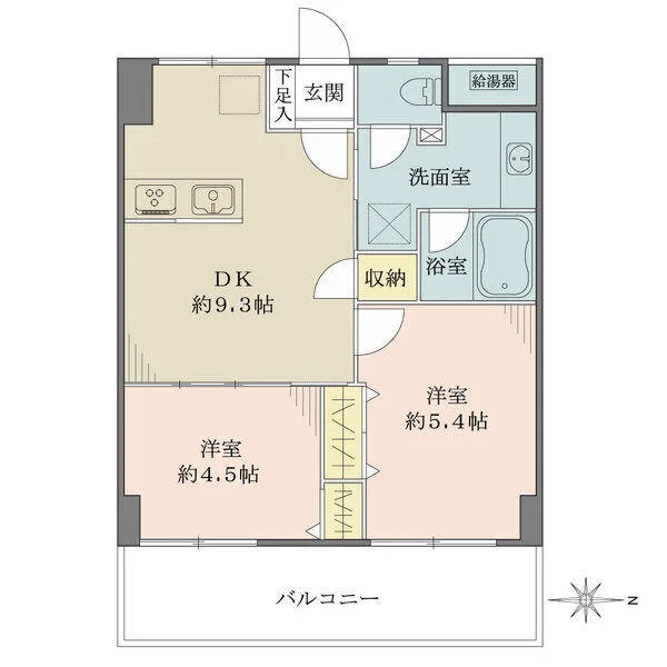 ヴェルドミール柳橋 間取図