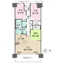 ザ・パークハウス相生山 間取図