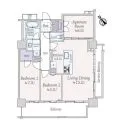 ライオンズタワー相模原ステーショングランデ 間取図