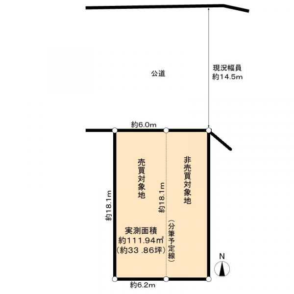 名古屋市中村区道下町２丁目 間取図