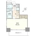 リルシア東向島 間取図