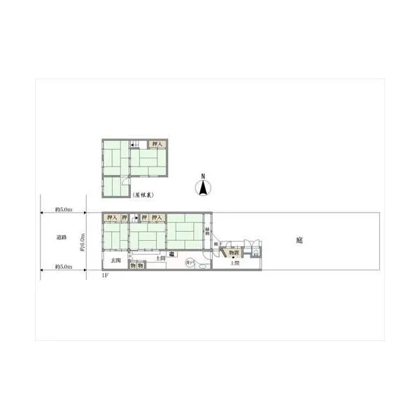 京都市伏見区銀座町３丁目 間取図