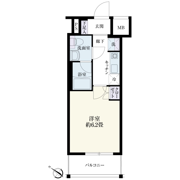 アベニール大塚 間取図