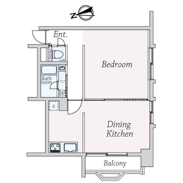 芝マンション 間取図