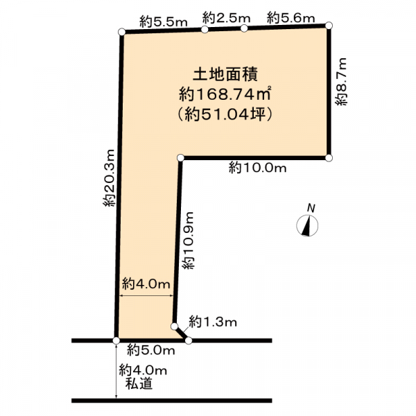 目黒区八雲３丁目 間取図