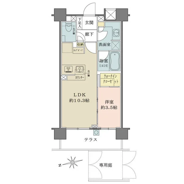 グランスイート文京小桜 間取図