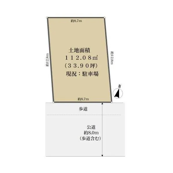 神戸市東灘区御影郡家１丁目 地形図