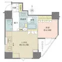 プレミスト新宿都庁前 間取図