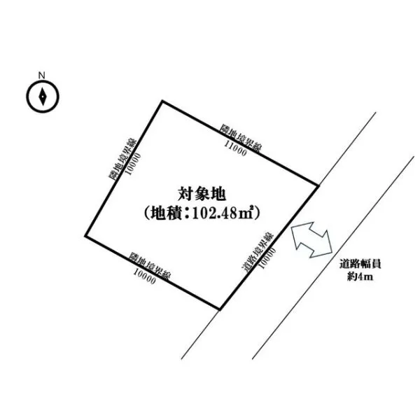 東村山市久米川町２丁目 間取図