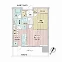 シティタワーズ東京ベイ　セントラルタワー 間取図