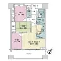 レクセルシティ千葉 間取図