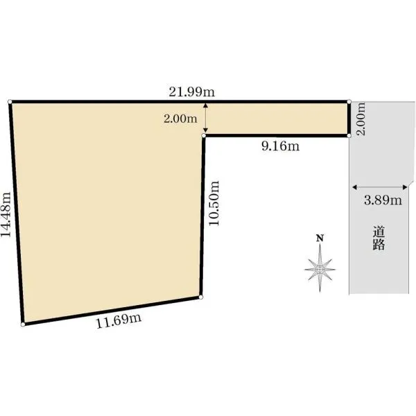 練馬区上石神井２丁目 間取図