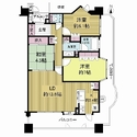 藤和今福鶴見ホームズオアシスコート 間取図