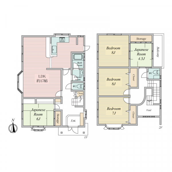 吹田市佐井寺４丁目 間取図
