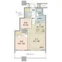 ブリリア有明スカイタワー ６１．１７平米／南西向き／２ＬＤＫ