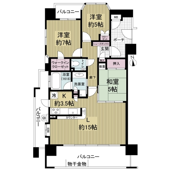 セイワパレス深江橋ステイシア 間取図