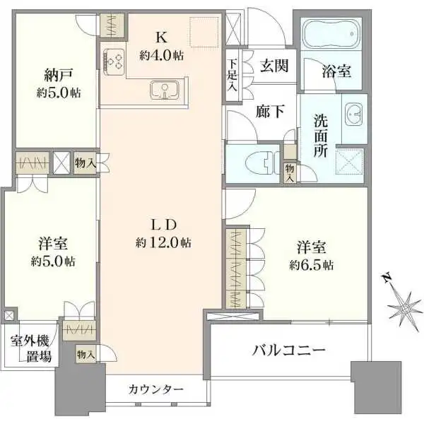 グランドターミナルタワー本八幡 間取図