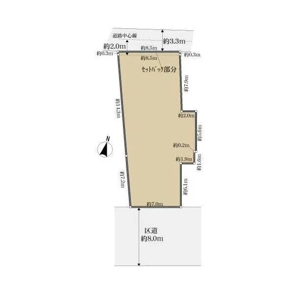 杉並区本天沼１丁目 間取図