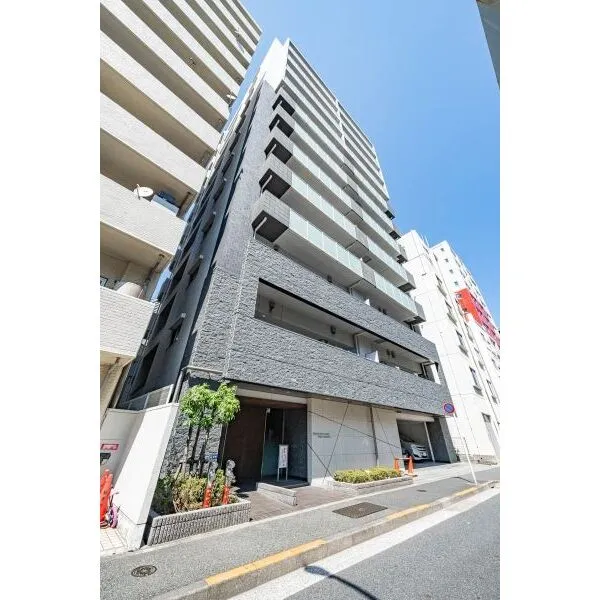 プレサンス　ロジェ　東京湊 マンション外観（12階建ての9階住戸）