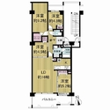 ロイヤルアーク芦屋 間取図