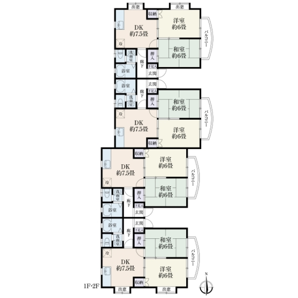 メゾンヤマダ 間取図